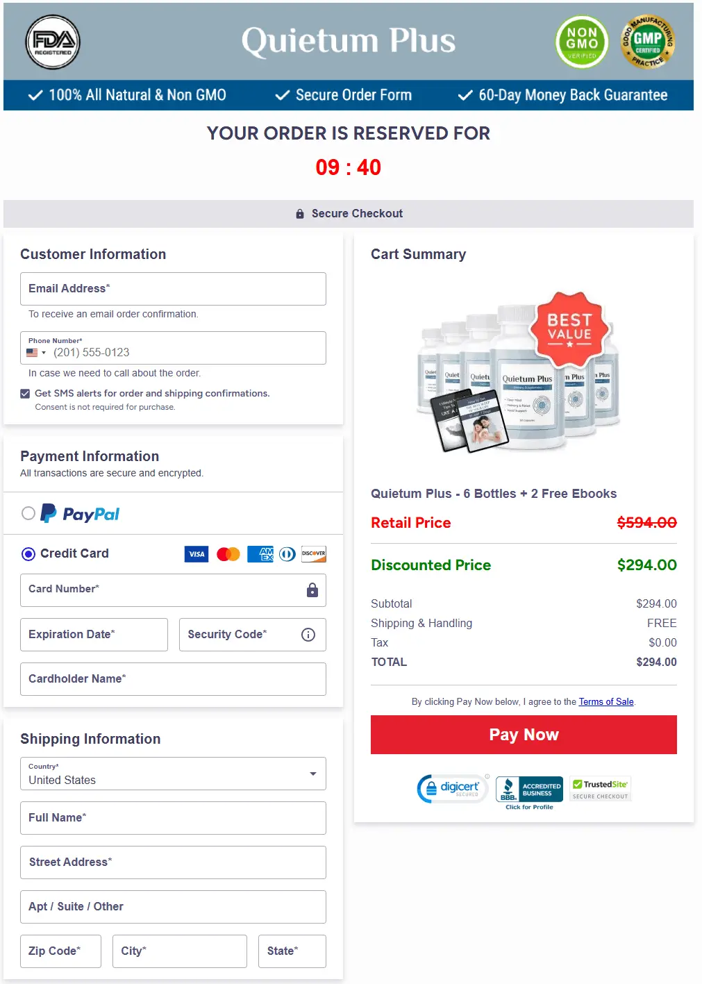 quietum-plus quietum-plus-secure-checkout-page
